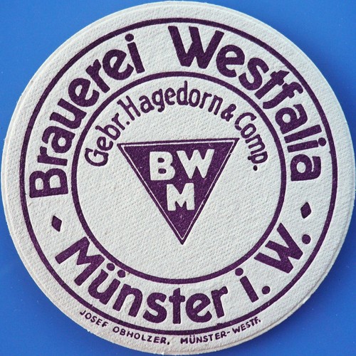 Old beer mat - , brewery