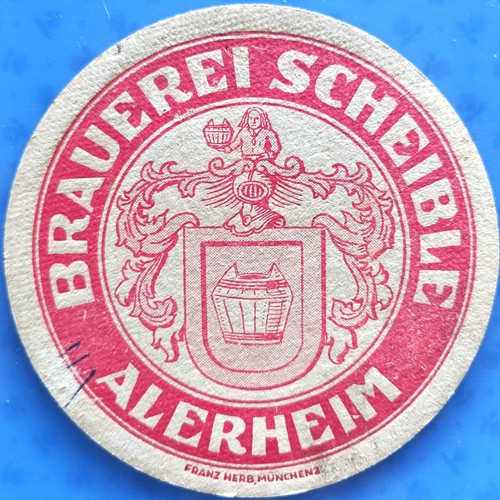 Old beer mat - , brewery