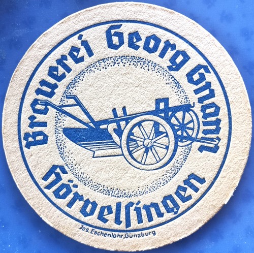 Old beer mat brewery georg - mat,