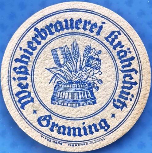 Old beer mat wheat - ,
