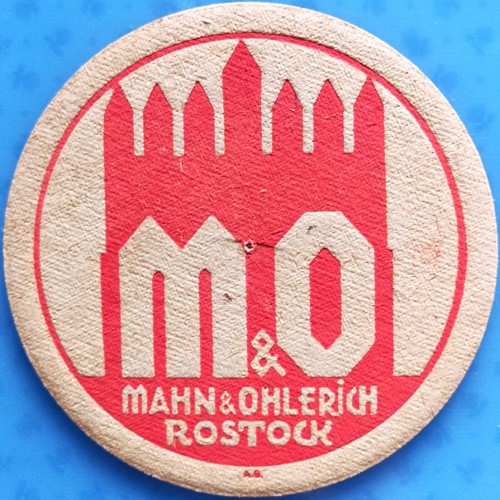 Old beer mat brewery - mat, vk