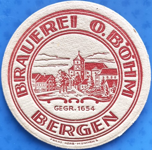 Old beer mat brewery - , böhm