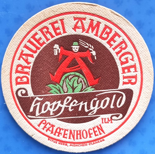 Old beer mat - , brewery
