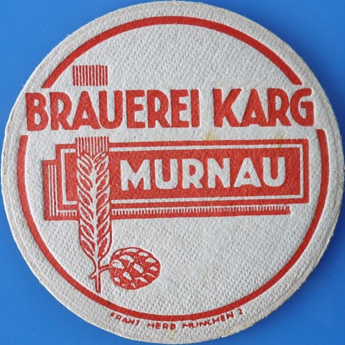 Old beer mat brewery - , karg
