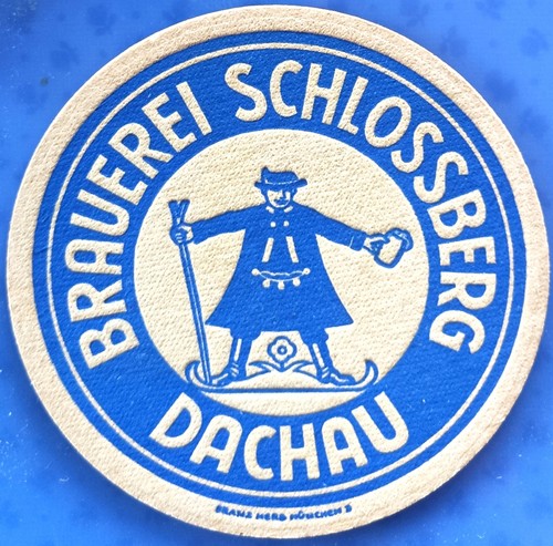 Old beer mat brewery