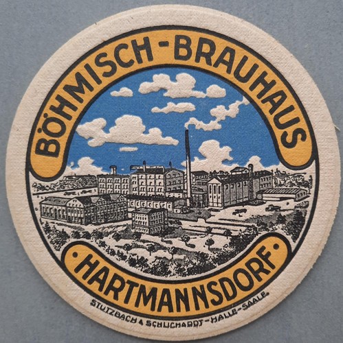 Old beer mat bohemian - vk,