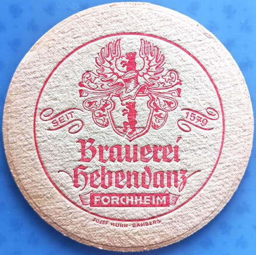 Old beer mat brewery - , hebendanz